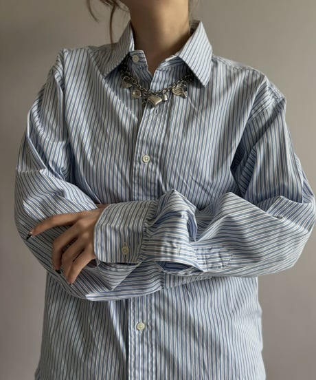 【USED】 POLO Ralph Lauren Stripe Shirt / 260411-002
