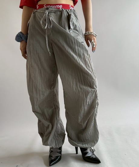 【USED】 Nylon100% Ripstop Pants /250802-020