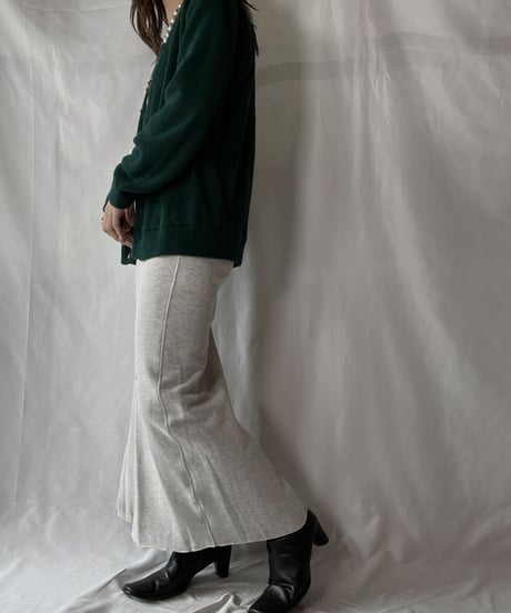 【USED】 Acrylic Knit Cardigan① /210930-025