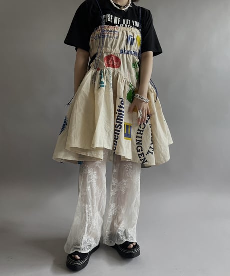 【RE;CIRCLE】RE Eco-Friendly Bag Code Camisole Middle One-piece / 240516-034