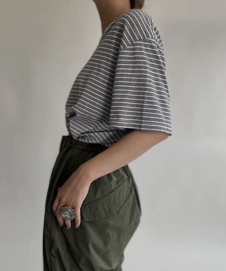 【USED】  Striped T-shirt / 220730-007