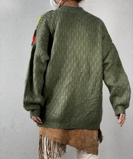 【RE;CIRCLE】 Granny Knit Sweater /210125-006