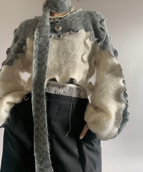 【RE;CIRCLE】 RE Mellow Knit Top /  241121-017