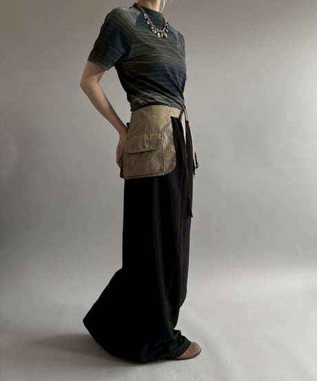 【RE;CIRCLE】  RE Fishing Vest Belt Bag / 260528-011