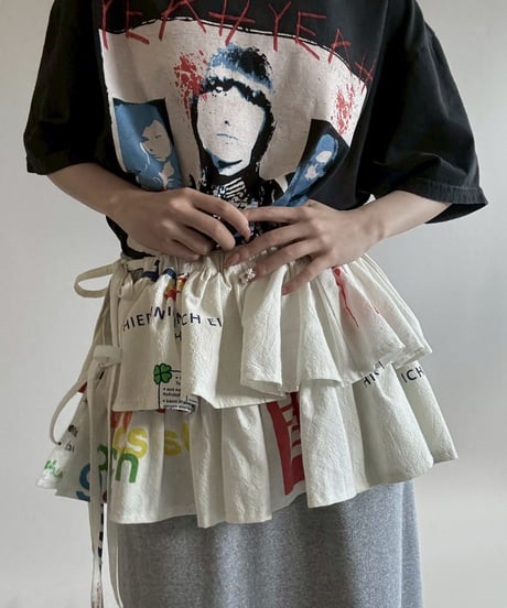 【RE;CIRCLE】 Re Eco Bag Maki Skirt /  250626-013