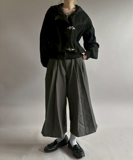 【RE;CIRCLE】RE U.S Military Rebuild Hooded Fireman Jacket Black / 260226-018