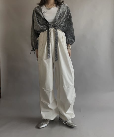 【USED】 L/S Lame Top / 230527-007