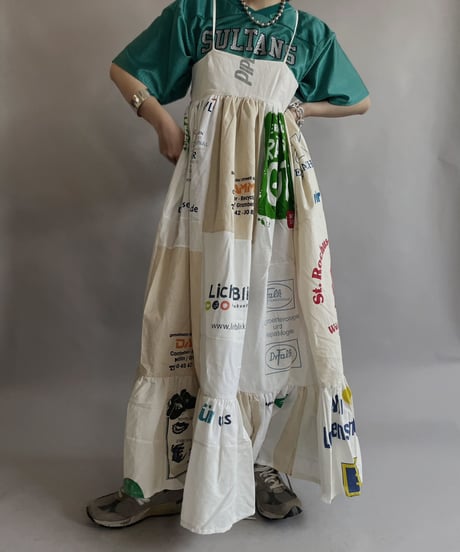【RE;CIRCLE】RE Eco-Friendly Bag Camisole Long One-piece / 230525-010
