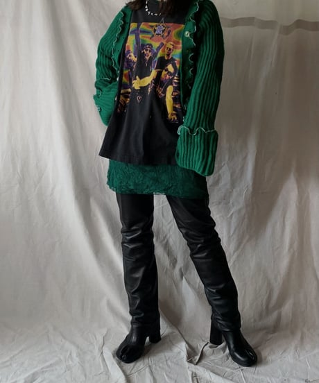 【USED】 Flower Patterned Race  Dress/210217-023
