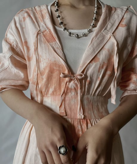 【RE;CIRCLE】  RE Tie-dyed Medical S/S One-piece①/20210819-038
