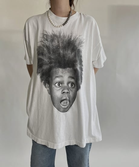 【USED】 90s The Little Rascals Stymie Short Sleeved T-shirt / 220625-022