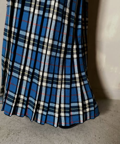 【USED】 Kilt Long Skirt / 201204-021