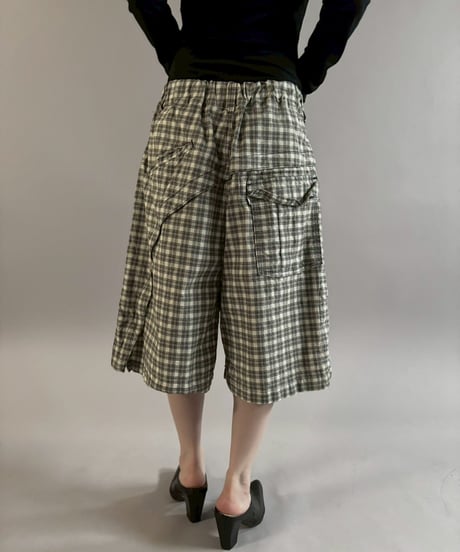 【USED】 194 Zip Design Nylon Shorts /260307-011