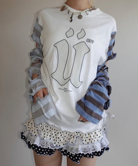 【CA MEETS UV】 RE Mellow Drawstring L/S Top   / 250807-009