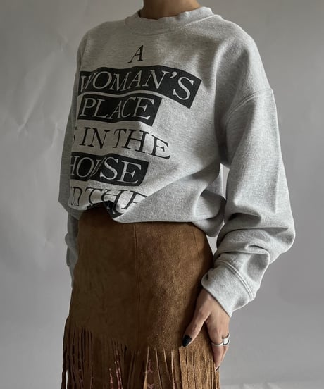 【USED】 GILDAN Woman's Place... Sweat Top /241214-011