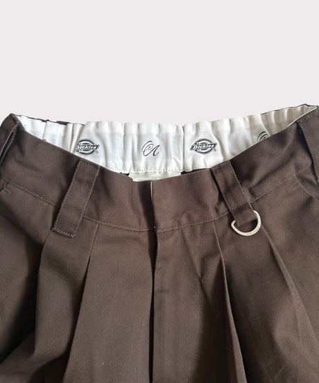 【再受注販売】 Chinatsu Aoyama×Dickies®︎  The Makers Pants Set Brown / 260605-003