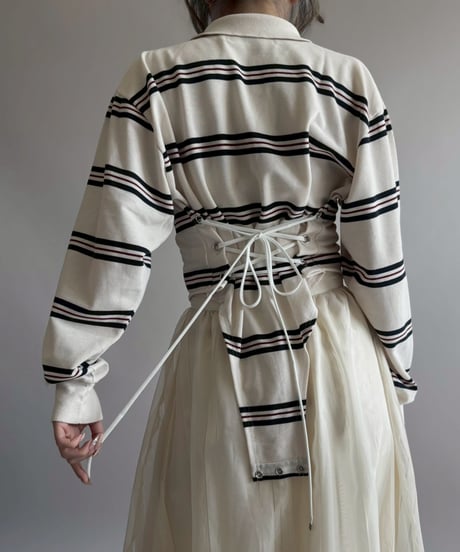 【RE;CIRCLE】 RE Leotard Rugger Shirt/ 260319-010