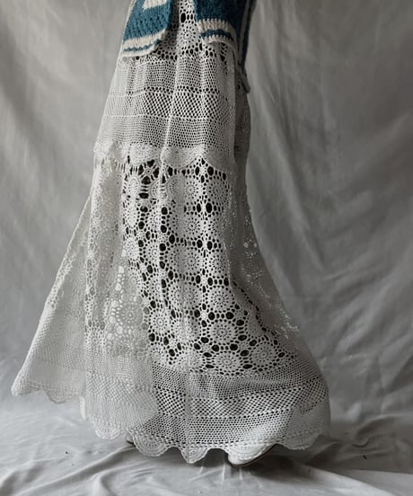 【RE;CIRCLE】 RE Granny × Crochet N/S Gown③/211014-017