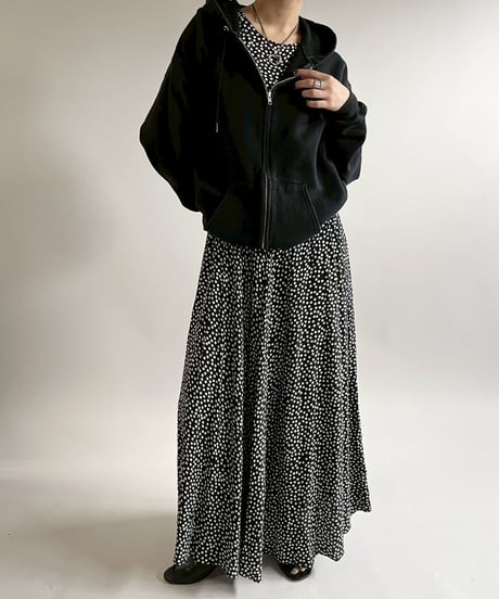 【USED】 Dot Pattern N/S Long One-Piece /250419-005