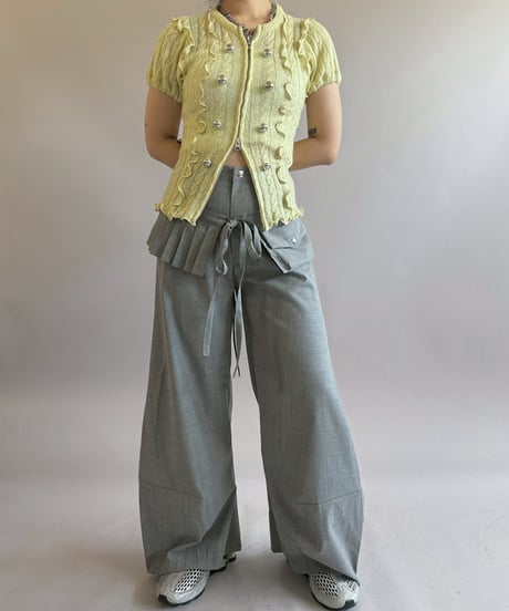 【RE;CIRCLE】 RE Suit Barrel Leg Pants/ 260514-009