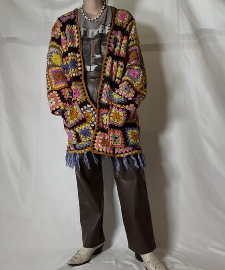 【RE;CIRCLE】 RE Granny Knit L/S Cardigan①/210917-013
