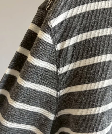【USED】 Border Pattern Thermal Top / 260613-003