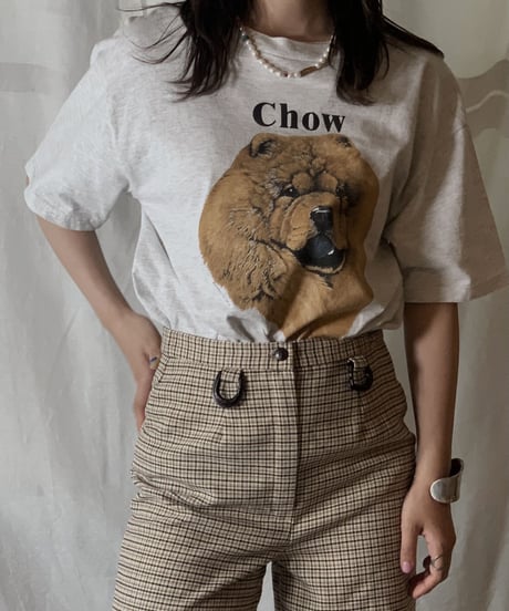 【USED】S/S T-shirt DOG⑧/210604-019
