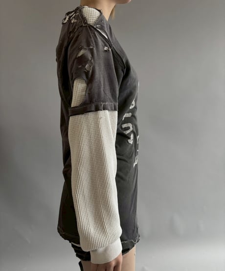 【USED】 AUTOMACHINISTS Damage T-shirt&Thermal L/S T-Shirt /251025-005