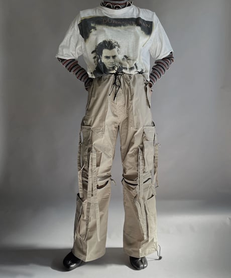 【USED】 Techno Pants (Beige) / 230119-001