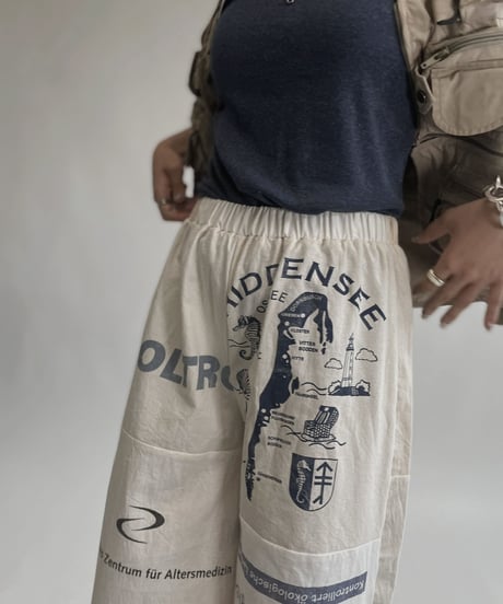 【RE;CIRCLE】 RE Eco-Friendly Bag Pants / 220804-014