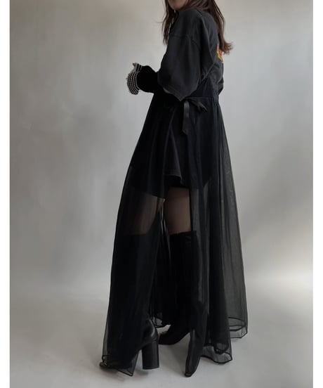 【USED】  See-through Camisole One-piece / 220409-022