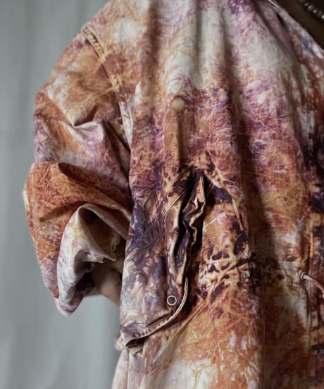 【USED】  Tie Dyed Army Snow Parker/211110-033
