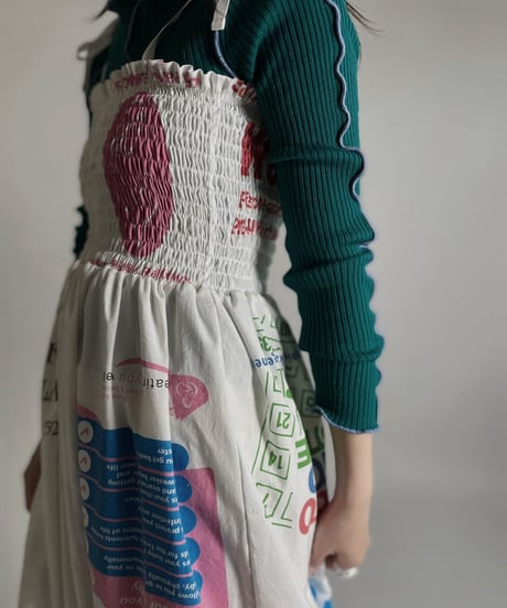 【RE;CIRCLE】 RE Eco Bag Camisole One-piece ⑦ /220407-007