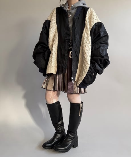 【USED】 CHOPOVA LOWEANA Pleats Skirt/250104-003