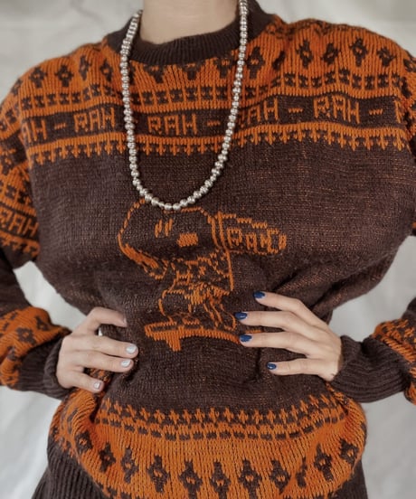 【USED】   Knit L/S Top /211216-026