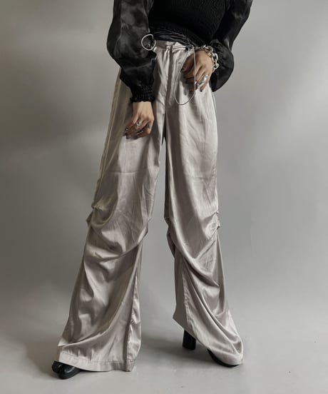 【USED】 Poly Wide Easy Pants / 230916-049