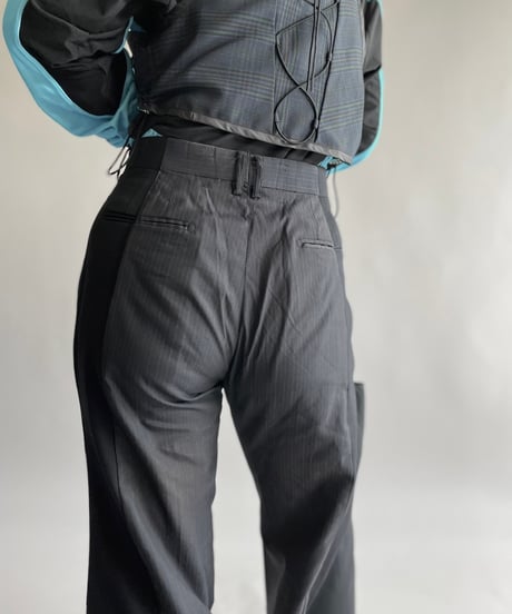 【RE;CIRCLE】 Re Suit Slit Pants/ 241003-029