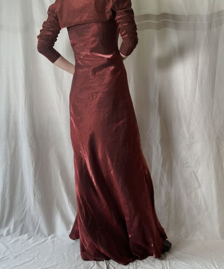 【USED】 Shiny Camisole Dress / 230114-015