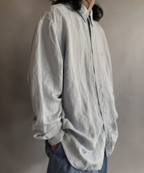 【USED】 Ralph Lauren L/S linen silk Shirt / 230605-011