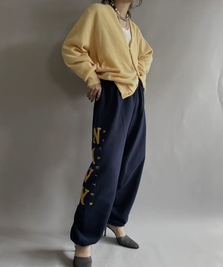 【USED】  Navy Sweatpants / 221008-013