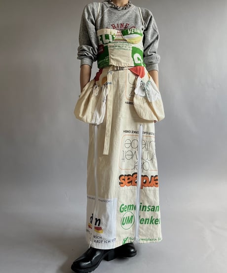 【RE;CIRCLE】RE Eco-Friendly Bag Belt Bag Skirt  / 240905-035