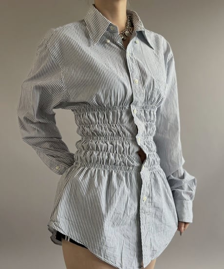 【RE;CIRCLE】 RE Shirring Shirt / 260504-001