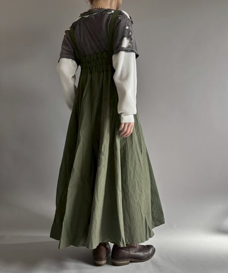 【2026SS最終 / RE;CIRCLE】 RE U.S Military Rebuild 2way One-piece(Khaki)/ ARMY-01