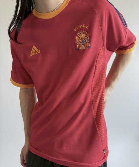 【USED】 adidas 02~03's SPAIN Soccer Shirt/ 250607-041
