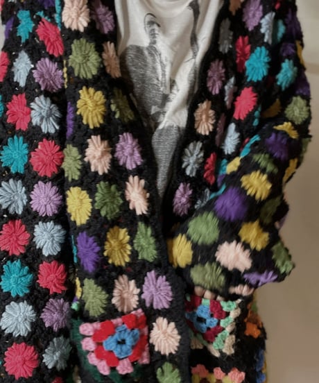 【RE;CIRCLE】 RE Granny Knit L/S Cardigan②/210917-014