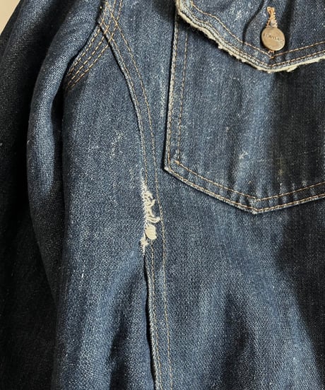【USED】 Made in USA 70's~ Denim Tracker Jacket  /250222-005