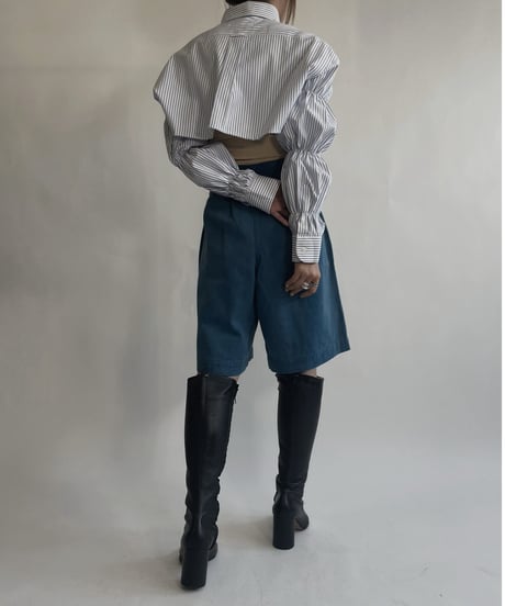 【RE;CIRCLE】 RE Puff Sleeved Shirt / 220630-003