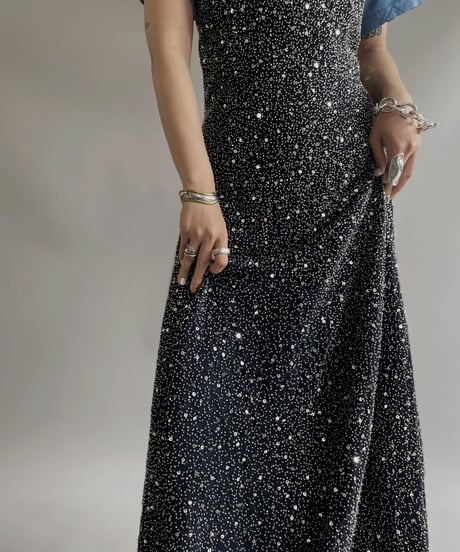 【USED】 Spangle Camisole One-Piece/ 230715-028