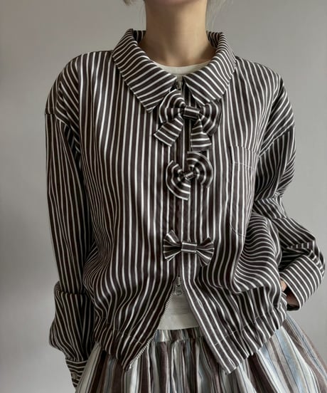 【RE;CIRCLE】 RE Shirt Short Jacket / 260409-008