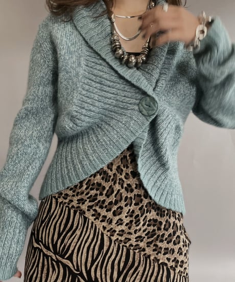【USED】  Knit Cardigan / 221015-025